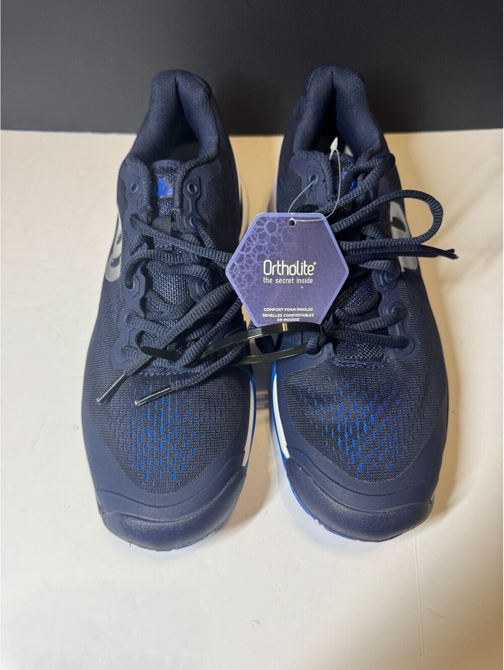 Wilson Men's Tennis Court Shoes Navy Blue/White US 8.5 Medium Width NEW Sneaker